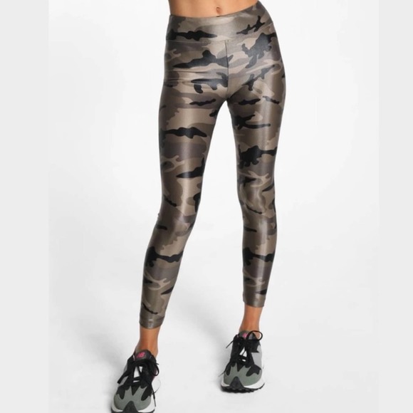 Koral Pants - Koral Lustrous Infinity High Rise Legging Camo Small